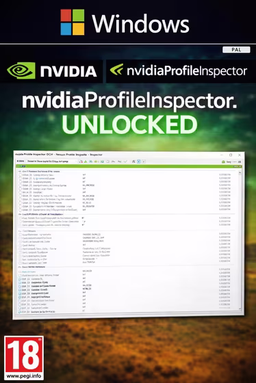 Nvidia Profile Inspector desbloqueado